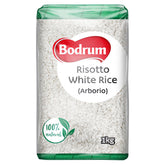 Bodrum - Risotto White Rice (Arborio) - 1kg - Continental Food Store